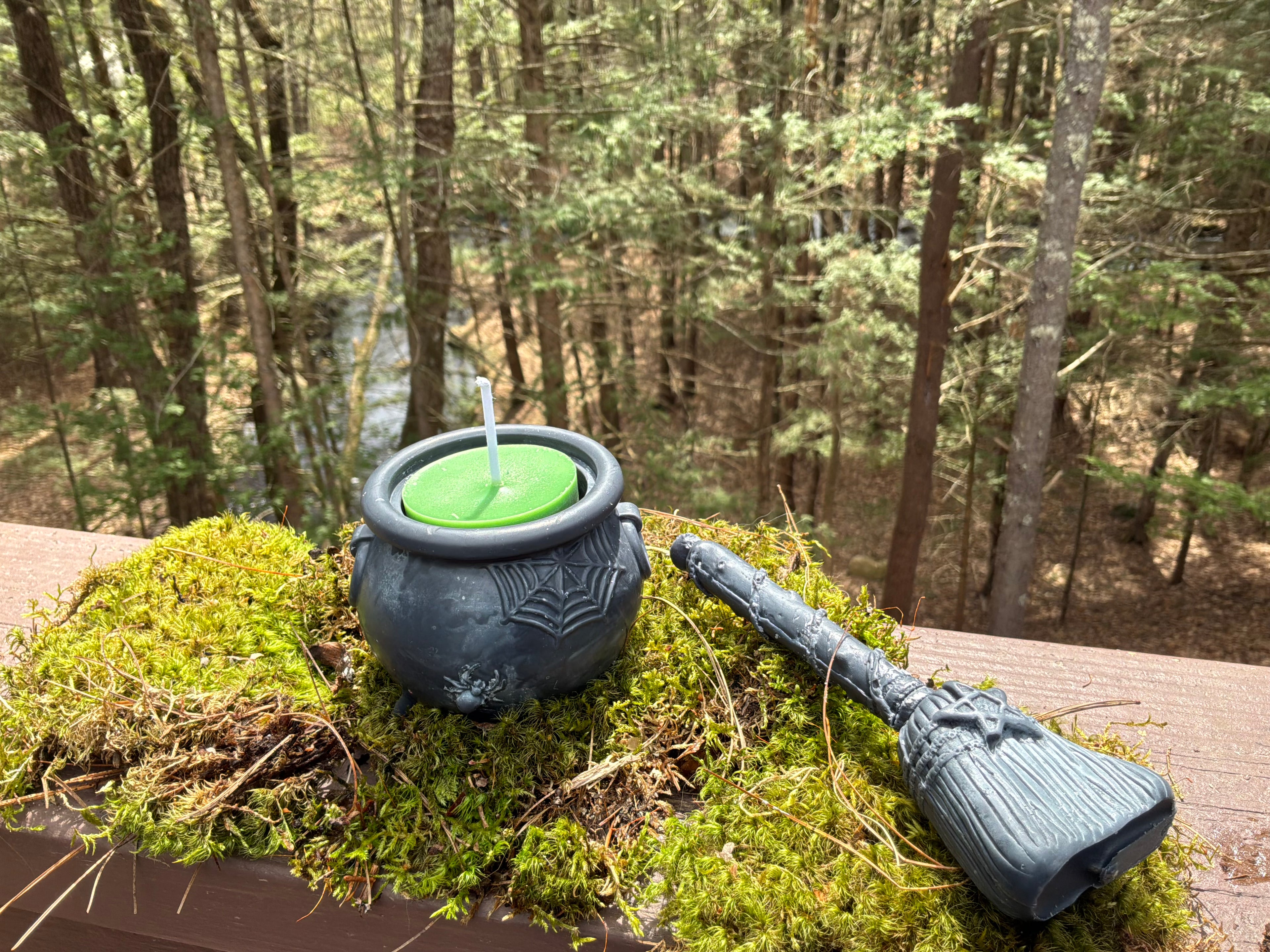 CAULDRON & BROOM